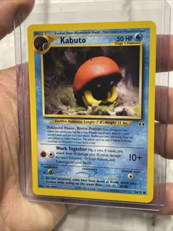 Pokemon Kabuto 56/75 Neo Discovery Regular Common Pokemon Card Vintage NM/MT TCG - Image 2