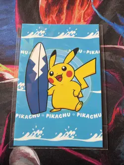 Pikachu Surfing database pokemon card More In Store - Image 1
