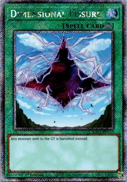 2023 Yu-Gi-Oh! Dimensional Fissure RA03-EN163 Prismatic Secret Rare 1st Ed NM - Image 1