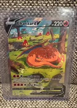Pokemon Charizard V SWSH260 Black Star Promo Textured Foil Full Art Mint! 🔥🔥🔥 - Image 1