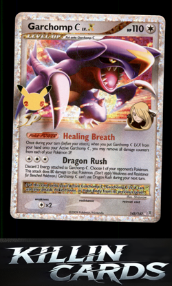 Garchomp C LV.X 145/147 Pokemon Classic Collection Celebrations: Classic Collect - Image 1