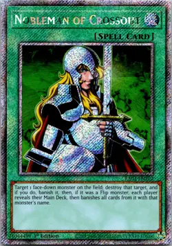2023 Yu-Gi-Oh! Nobleman of Crossout RA03-EN102 Super Rare 1st Ed NM - Image 1