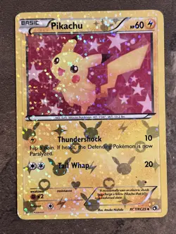 🔥🟨Pikachu🟨🔥RC7/RC25 Radiant Collection 2013 Holo Pokemon TCG - Image 1