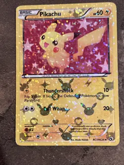 🔥🟨Pikachu🟨🔥RC7/RC25 Radiant Collection 2013 Holo Pokemon TCG - Image 2