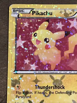 🔥🟨Pikachu🟨🔥RC7/RC25 Radiant Collection 2013 Holo Pokemon TCG - Image 5