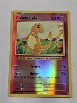 Charmander 9/108 Pokemon XY Evolutions Reverse Holo Rare Pokemon Card 2016 NM - Image 2