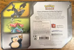 Tag Team Tin Pikachu & Zekrom GX Sealed Pokemon Tin Brand New - Image 3