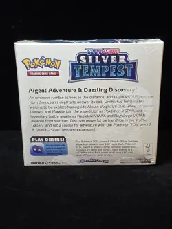 ✨Pokemon Sword & Shield Silver Tempest Booster Box SEALED w/ Acrylic - MINTY🔥 - Image 4
