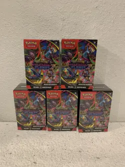 POKEMON TCG MEGA EVOLUTIONS PHANTASMAL FLAMES BOOSTER BOX LOT (5) - Image 1