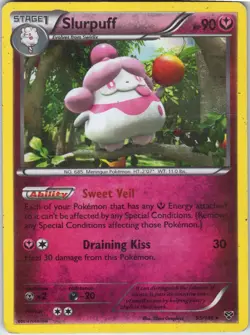Slurpuff – Pokemon TCG XY 95/146 Holo Rare HP - Image 1