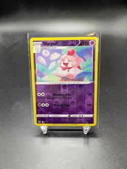 Slurpuff Pokemon TCG Silver Tempest Uncommon Reverse Holo 084/195 - Image 1