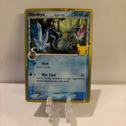 Pokemon TCG Celebrations Mimikyu SWSH136 Holo Rare Promo Card NM - Image 1