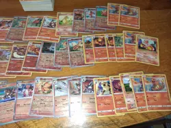 Pokemon Fire Type Card Lot 175+ Various Sets & Years - Holo/Rare & Bulk - Image 3