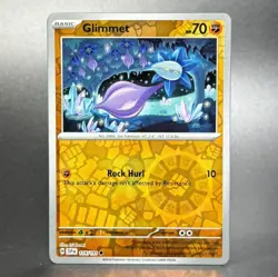 Pokemon Scarlet & Violet: Surging Sparks #114/191 Glimmet Reverse Holofoil - Image 1