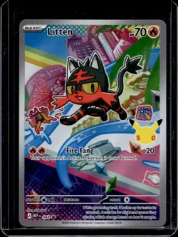 2025 Pokemon MEP Black Star Promos Litten #044 - Image 1