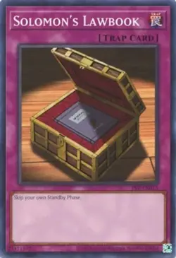Yugioh! Solomon's Lawbook - PSV-EN013 - Common - Unlimited 25th Anniversary Edit - Image 1