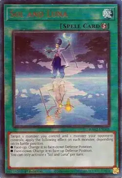 Yugioh! Sol and Luna - RA02-EN068 - Prismatic Ultimate Rare - 1st Edition Near M - Image 1