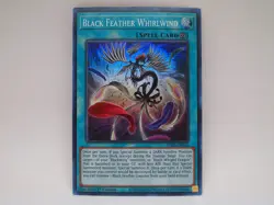 Yugioh! Black Feather Whirlwind - DABL-EN052 - Super Rare - 1st Edition NM - Image 1