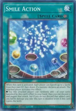 Yugioh! Smile Action - LDS3-EN133 - Common - 1st Edition Near Mint, English - Image 1
