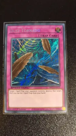 Yu-Gi-Oh! Dust Tornado | SBC1-END19 | English | 1st | Secret Rare | NM - Image 1