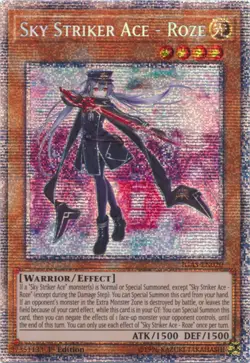 Yugioh! Sky Striker Ace - Roze - IGAS-EN020 - Starlight Rare - 1st Edition Near - Image 1