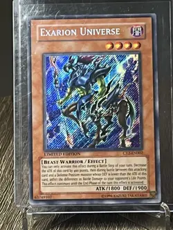 Exarion Universe – CT2-EN002 – Limited Edition – Ultra Rare – Yu-Gi-Oh! - Image 1