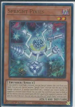 Yugioh! Spright Pixies - BLTR-EN077 - Ultra Rare - 1st Edition Near Mint, Englis - Image 1