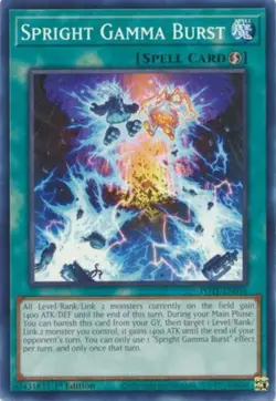 Yugioh! Spright Gamma Burst - POTE-EN056 - Common - 1st Edition Near Mint, Engli - Image 1