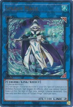 Yugioh! Splash Mage - RA04-EN080 - Ultra Rare - 1st Edition Near Mint, English - Image 1
