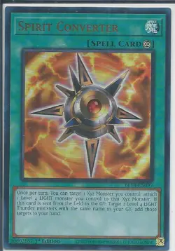 Yugioh! Spirit Converter - BLTR-EN099 - Ultra Rare - 1st Edition Near Mint, Engl - Image 1