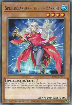 Yugioh! Spellbreaker of the Ice Barrier - SDFC-EN011 - Common - 1st Edition Near - Image 1
