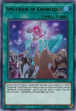 Yugioh! Spellbook of Knowledge - MP18-EN076 - Ultra Rare - 1st Edition Near Mint - Image 1