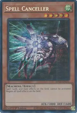 Yugioh! Spell Canceller - MP25-EN131 - Prismatic Secret Rare - 1st Edition Near - Image 1