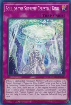 Yugioh! Soul of the Supreme Celestial King - AGOV-EN069 - Common - 1st Edition N - Image 1