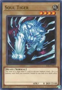 Yugioh! Soul Tiger - IOC-EN003 - Common - Unlimited 25th Anniversary Edition Nea - Image 1