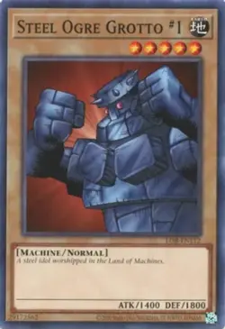 Yugioh! Steel Ogre Grotto #1 - LOB-EN112 - Common - Unlimited 25th Anniversary E - Image 1