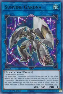 Yugioh! Sunvine Gardna - GFTP-EN022 - Ultra Rare - 1st Edition Near Mint, Englis - Image 1