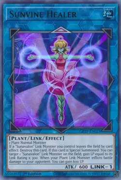Yugioh! Sunvine Healer - GFTP-EN023 - Ultra Rare - 1st Edition Near Mint, Englis - Image 1