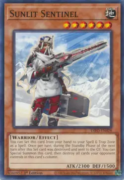 Yugioh! Sunlit Sentinel - DIFO-EN028 - Common - 1st Edition Near Mint, English - Image 1