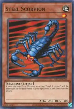 Yugioh! Steel Scorpion - MRD-EN029 - Common - Unlimited 25th Anniversary Edition - Image 1