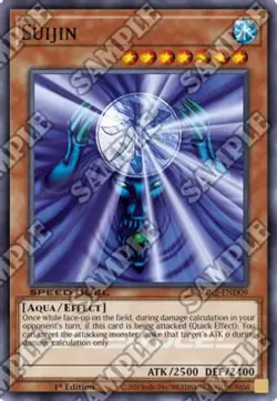Yugioh! Suijin - SGX2-END09 - Secret Rare - 1st Edition Near Mint, English - Image 1
