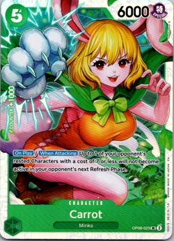 Carrot OP08-023 SR | NM | Premium Booster -The Best- Vol. 2 | One Piece TCG | EN - Image 1