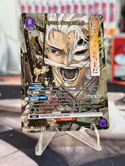 Kyora Sazanami Super Rare Alt Art Parallel Kagurabachi Union Arena Near Mint! - Image 1