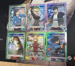 Solo Leveling Union Arena Card Game Super Rare Lot of 6 Cards Sung Jinwoo & More - Image 1