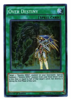Yu-Gi-Oh Card: Over Destiny DESO-EN015 Super Rare 1st Edition! NM - Image 1