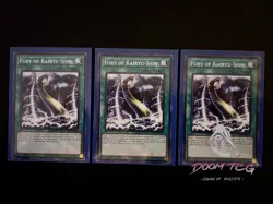 YuGiOh Fury of Kairyu-Shin LED9-EN028 1st Ed (x3) “Mako Tsunami Umi Deck” - Image 1