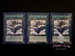 YuGiOh Rage of Kairyu-Shin LED9-EN027 1st Ed (x3) “Mako Tsunami Umi Deck” - Image 1