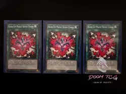 YuGiOh Rank-Up-Magic - The Seventh One LED9-EN014 1st Ed (x3) “CXYZ Chaos Deck” - Image 1