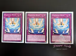 YuGiOh Trap Card Marincess Wave LED9-EN045 1st Ed (x3) Marincess Deck/Archetype - Image 1