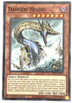 YuGiOh! - Danger! Nessie! - SDCK-EN022 - 1st Edition - Common - Image 1